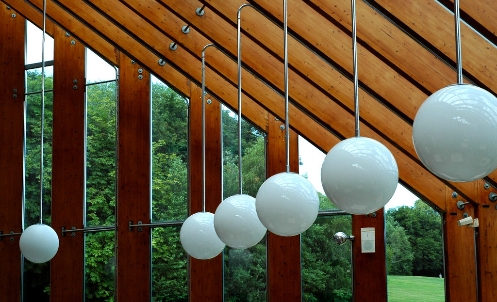Round ceiling lights
