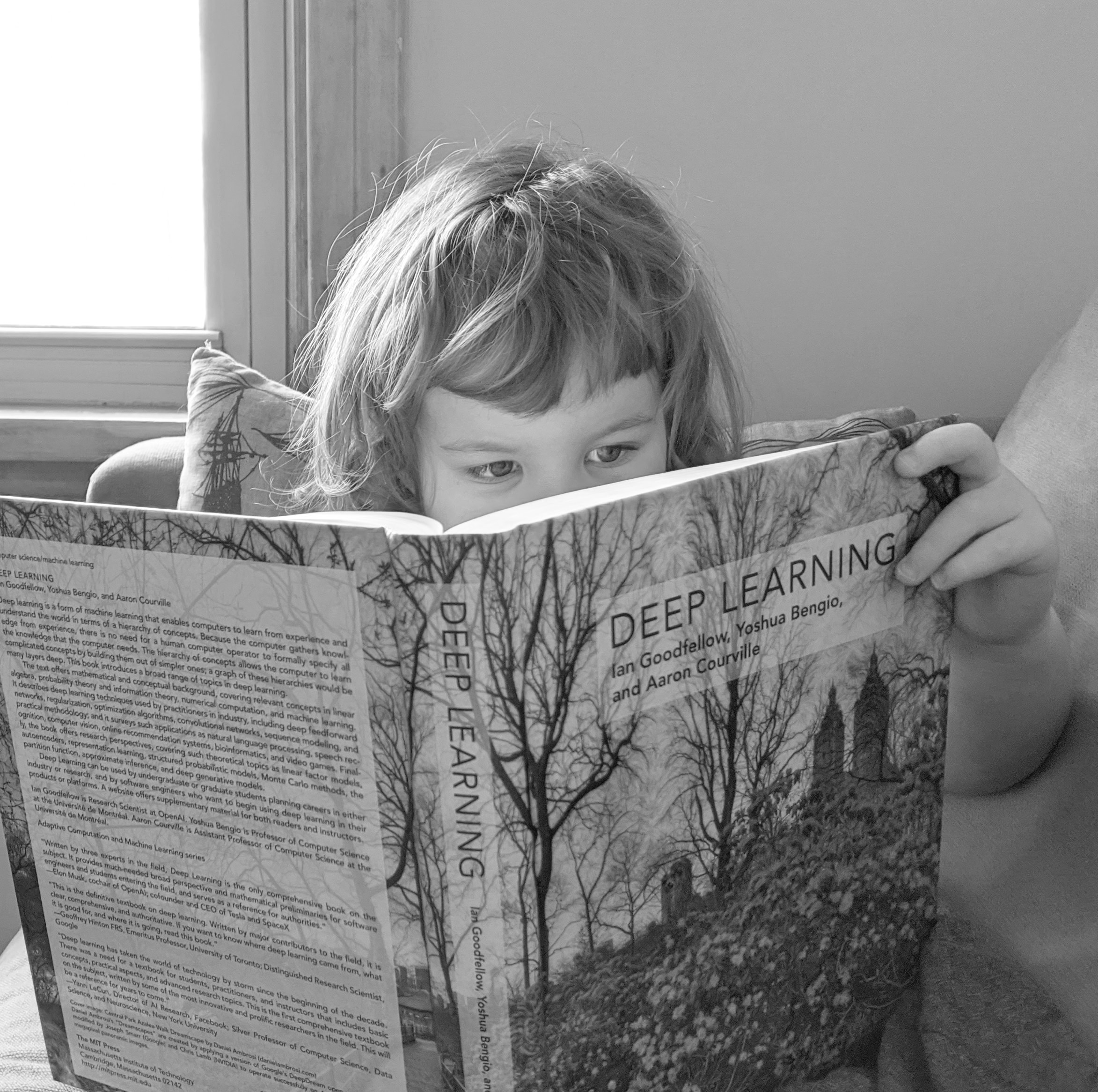 child reading.
